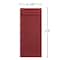 JAM Paper 4.125" x 9.5" Dark Red Policy Business Premium Envelopes